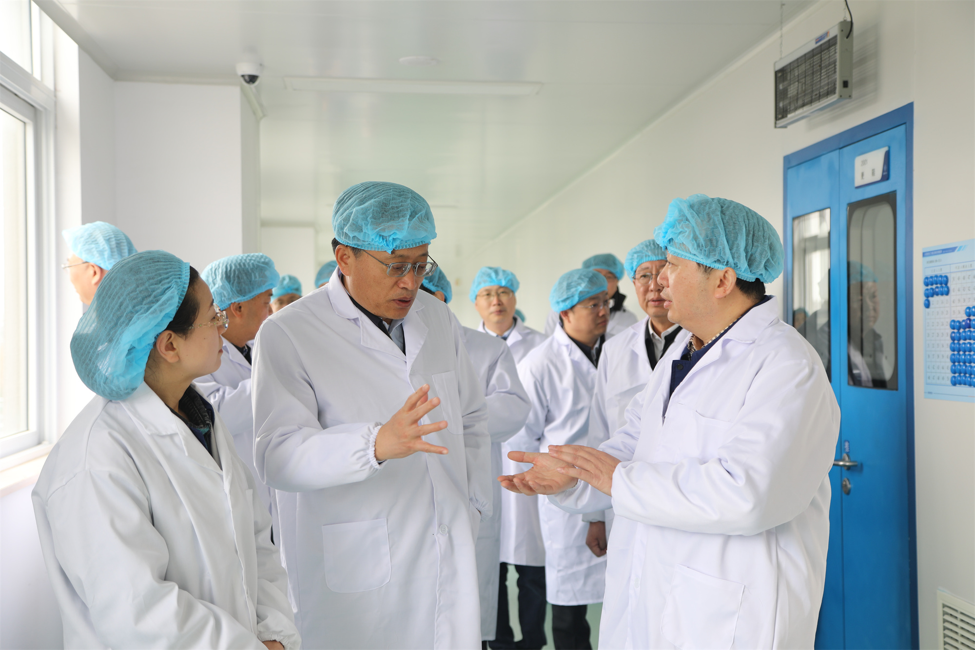 江苏省副省长胡广杰一行莅临av淘宝
调研指导